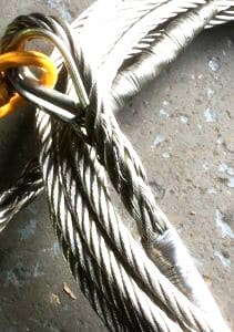 hand spliced wire rope assemblies